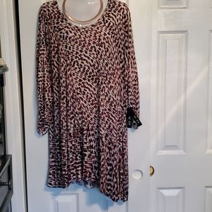 Animal print tunic